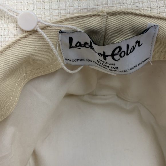 Lack of Color The Sandy - Ivory Tweed new without tags size medium main image 7
